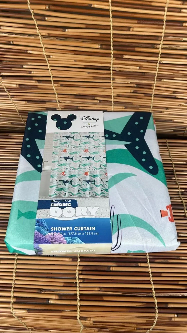 Disney Finding Dory Shower Curtain NWT
